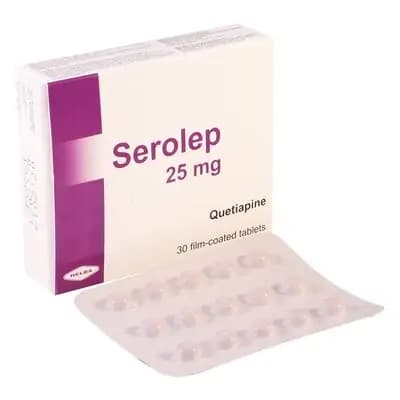 სეროლეპი 25მგ #30ტ