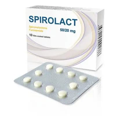 სპიროლაქტი 50მგ/20მგ #10ტ