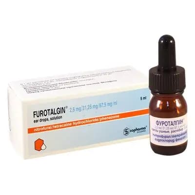 ფუროტალგინი 5მლ წვეთები