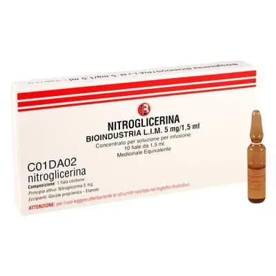 ნიტროგლიცერინ ბიო5მგ/1.5მლ#10ა