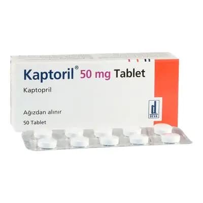 კაპტორილი 50მგ #50ტ