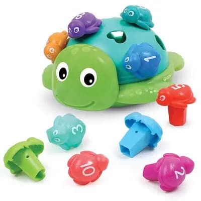 ლერნინგ რესურსი-სათამაშო Seymour the Counting Shapes Sea Turtle