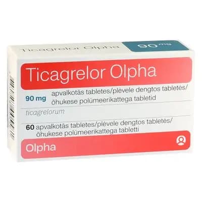 ტიკაგრელორი ოლფა90მგ #60ტ