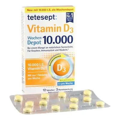ტეტესეპტი ვიტ.D3 10000სე #12ტ