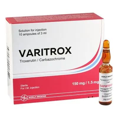 ვარიტროქსი 150+1.5მგ/3მლ3მლ#10ა