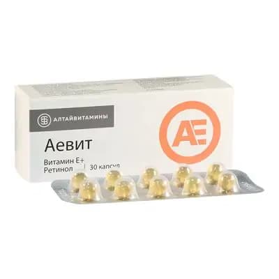 აევიტი 100000სე+100მგ#30კ(რუს)