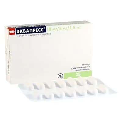 ეკვაპრესი 10მგ/5მგ/1.5მგ #28ტ