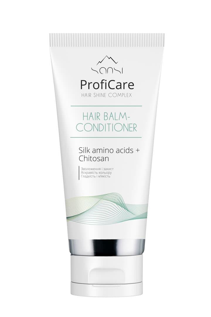 სანსი - ბალზამ-კონდიციონერი ProfiCare ბზინვარების მისანიჭებელი 200 მლ