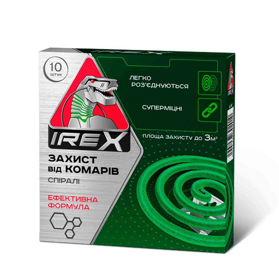 IREX - კოღოს საწინააღმდეგო სპირალი 10ც
