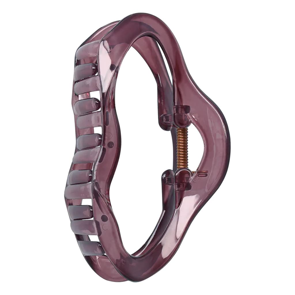 "Titania" - თმის სამაგრი, ბადრიჯნისფერი, 11სმ