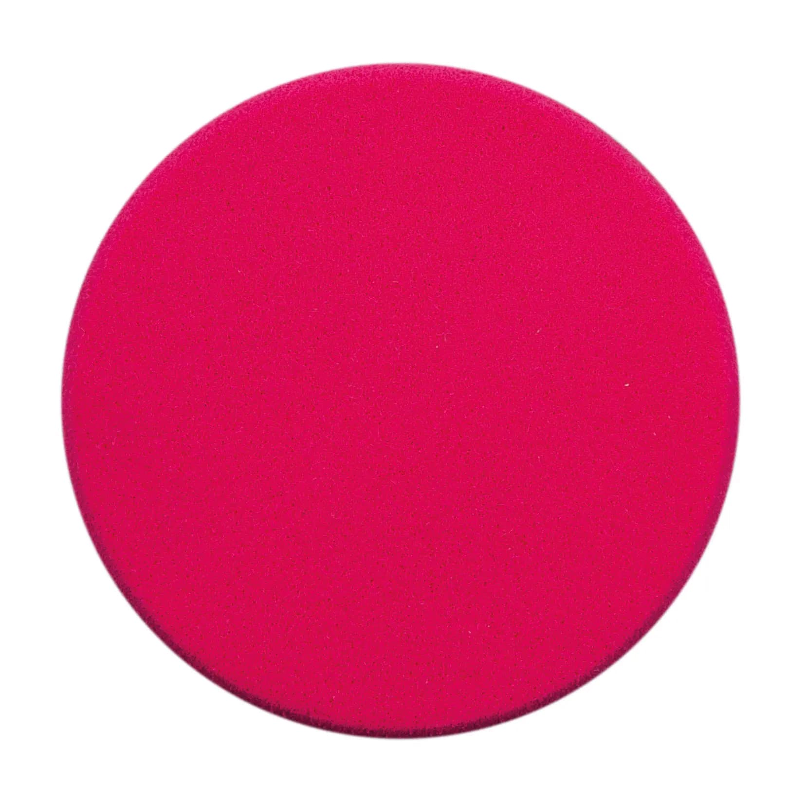 "Titania" მაკიაჟის ღრუბელი მრგვალი წითელი 5,5 სმ დიამ