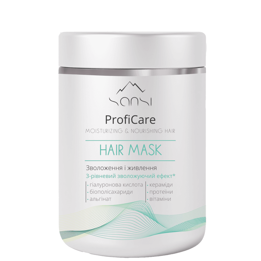 სანსი - ნიღაბი თმის ProfiCare აღმდგენი 1000მლ