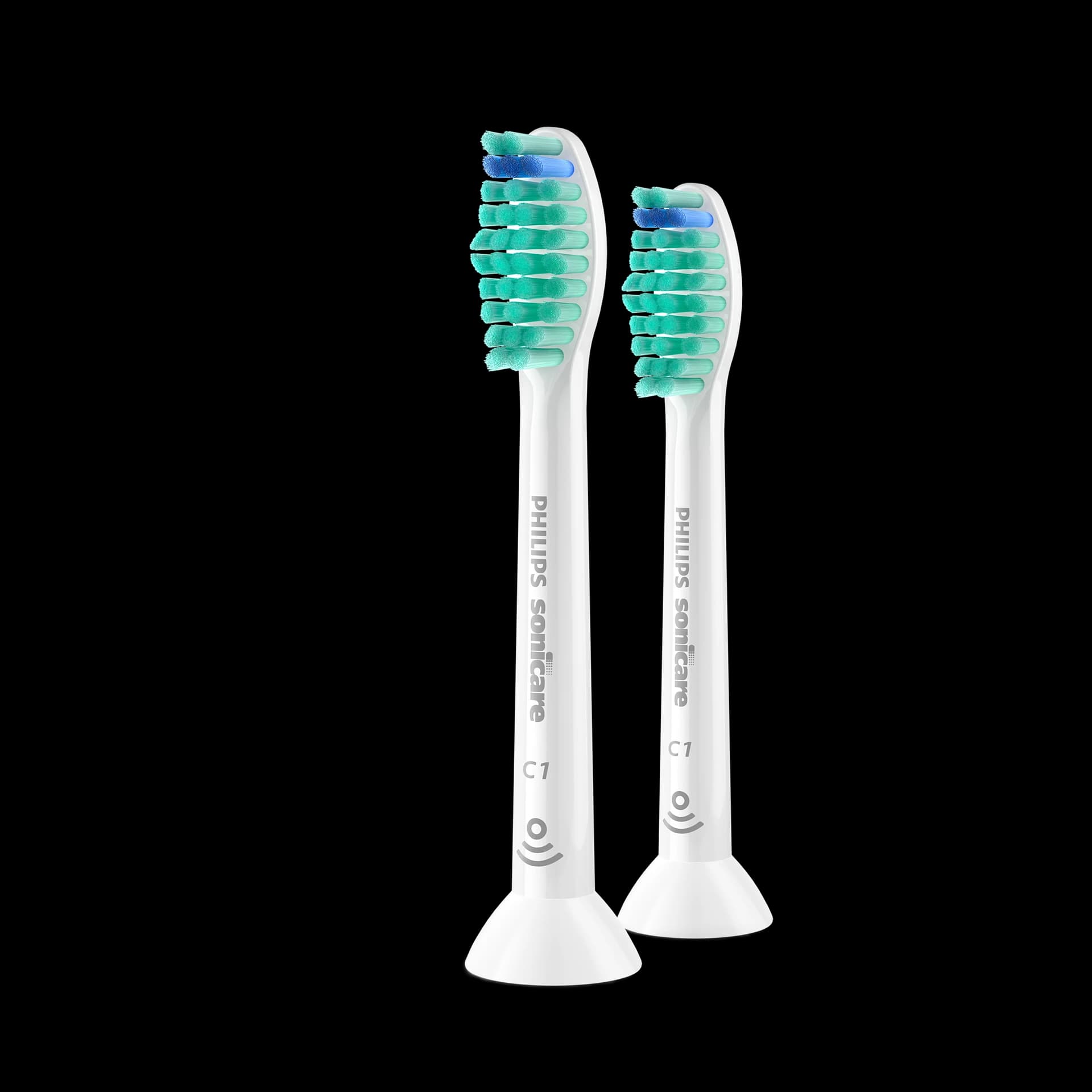 Philips Sonicare HX6012/87 კბილის ელექტრო ჯაგრისის სათადარიგო თავი. ნადების მოცილება 2ც