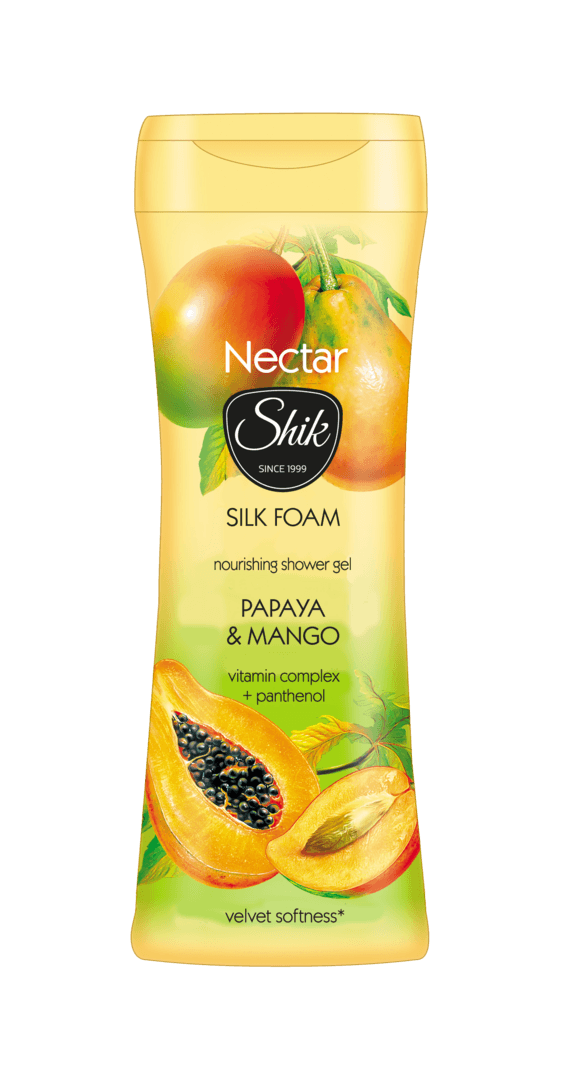 "შიკი" შხაპ-გელი მკვებავი, პაპაია და მანგო 250გ