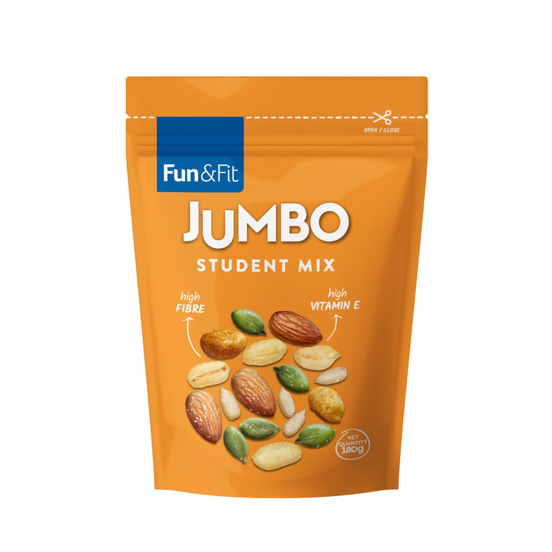 Jumbo სტუდენტური მიქსი 180 გრ