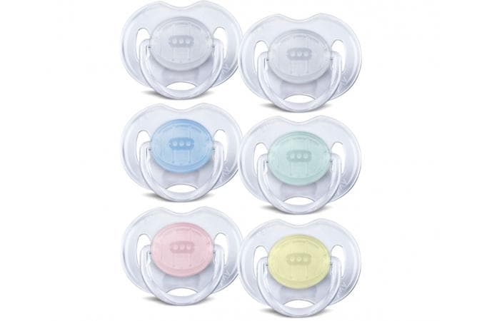 "Avent" SCF170/18 სატყუარა ნახევრად გამჭვირვალე 0-6 თვ, 2ც