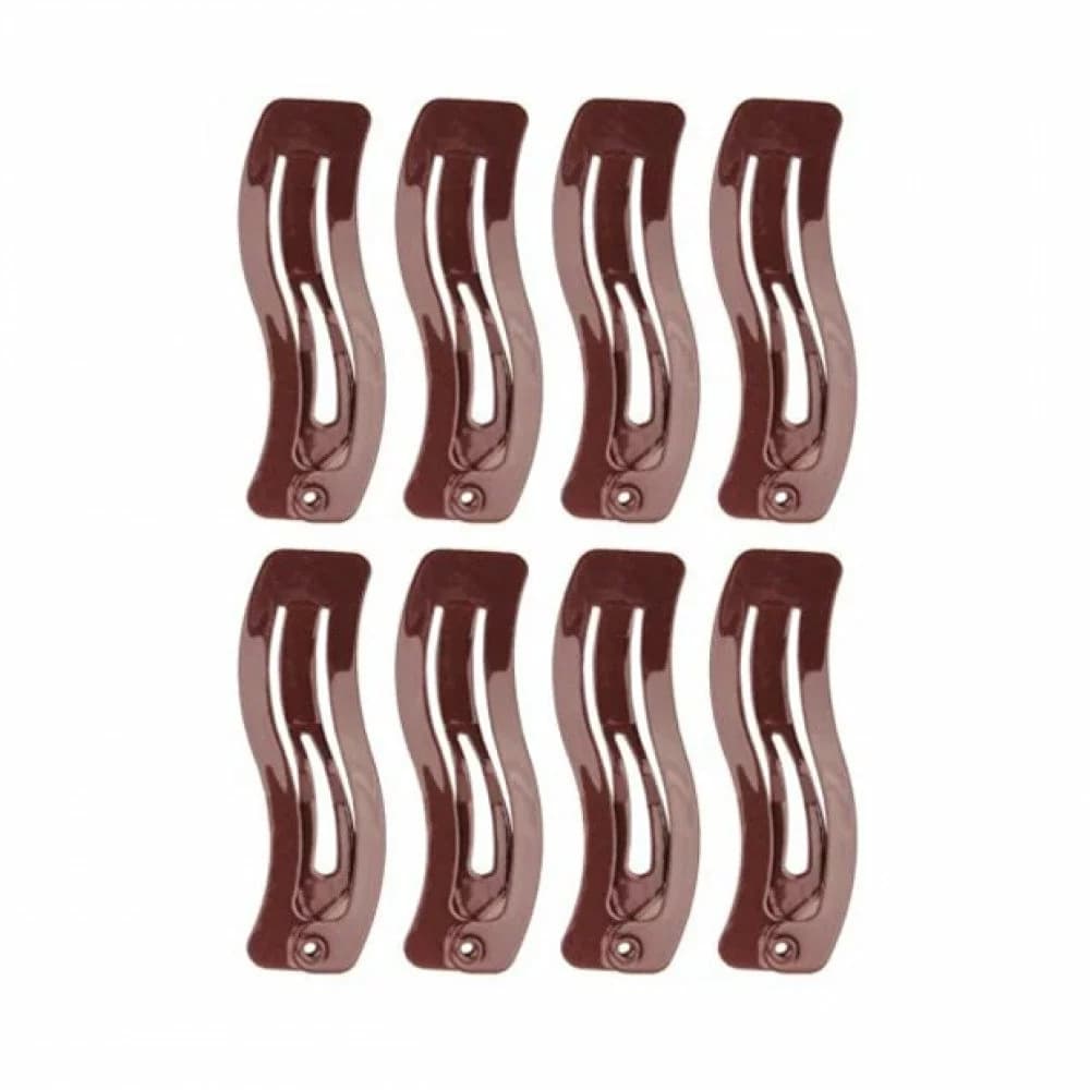 "Titania" თმის სამაგრი "ტალღა" პატარა. ყავისფერი 8ც