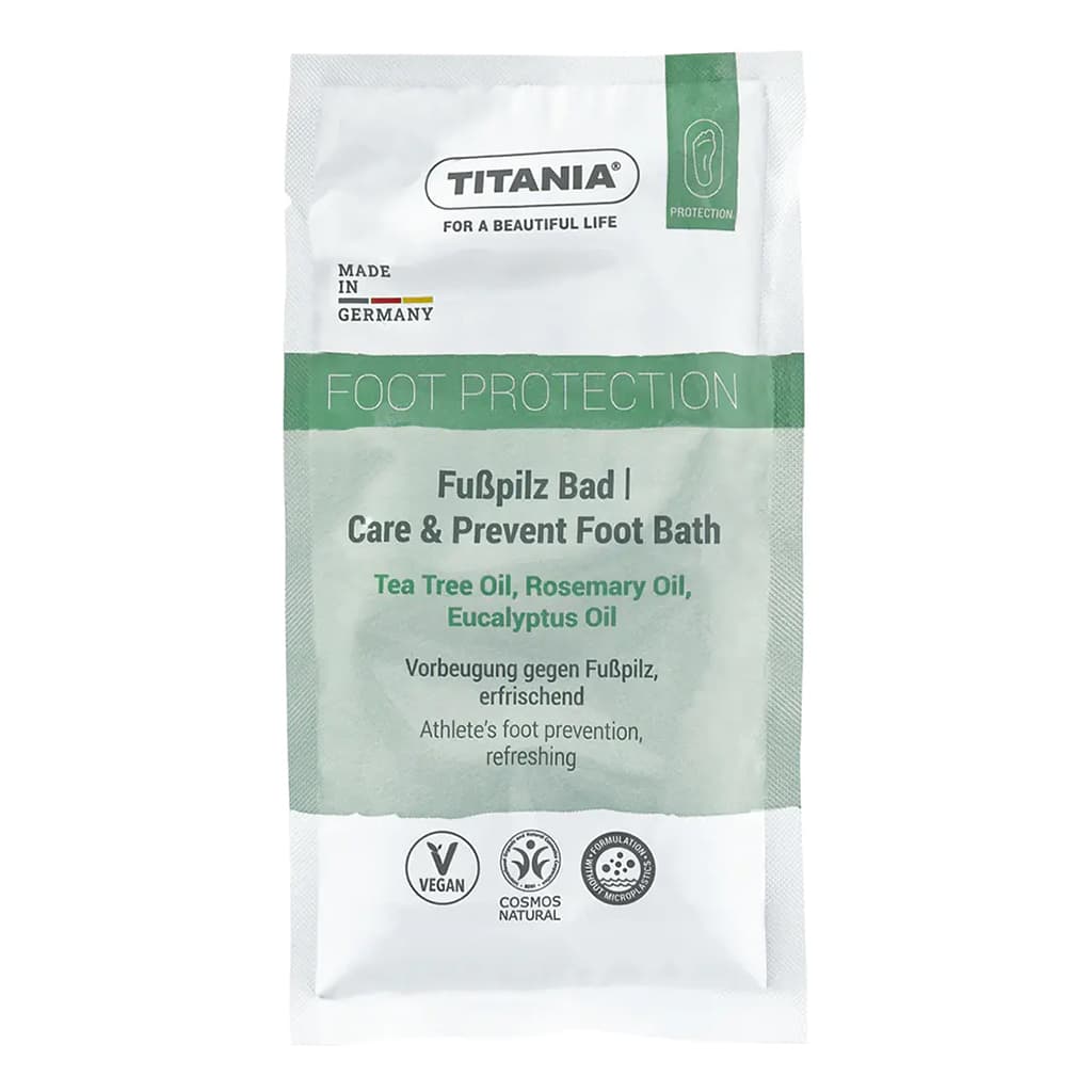 Titania - მარილი ფეხის აბაზანებისთვის CARE & PREVENT 1ც, 40გ