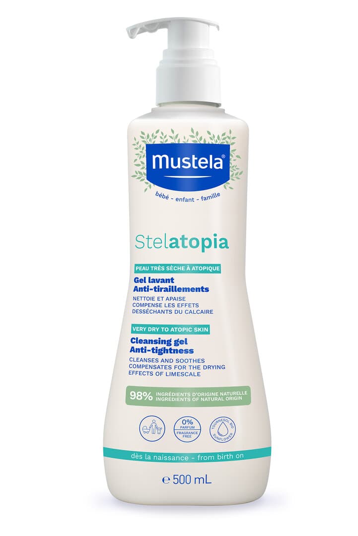 მუსტელა - Stelatopia® დასაბანი გელი 500მლ.