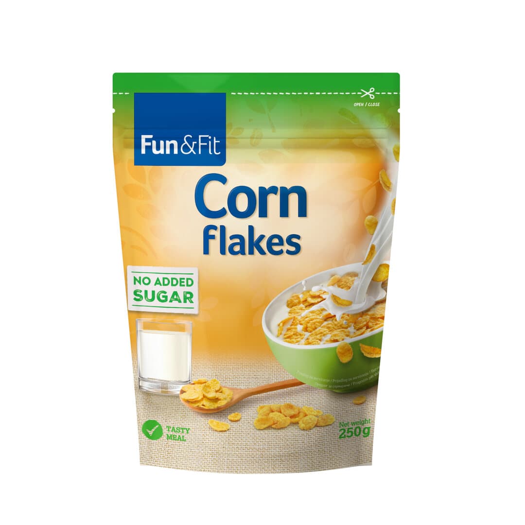 Fun&Fit სიმინდის ფანტელი 250გრ