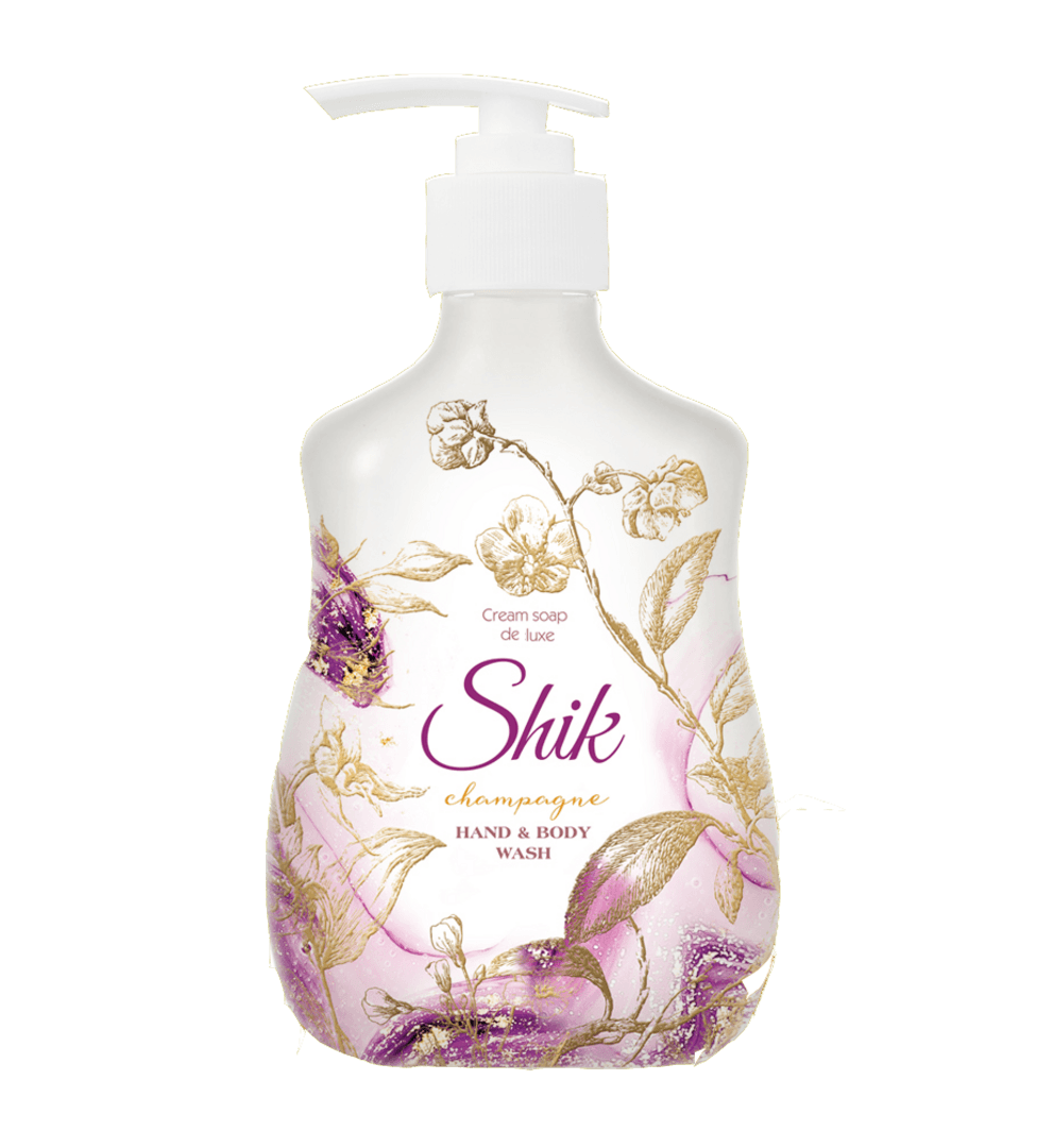 "შიკი" კრემ-საპონი თხევადი DELUX ხელის და ტანის, შამპანიური 500გ