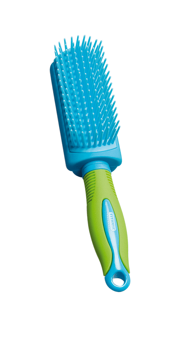 "Titania" სავარცხელი საბავშვო, ლურჯი, 17,4 სმ (დაზიანებული შეფუთვა)