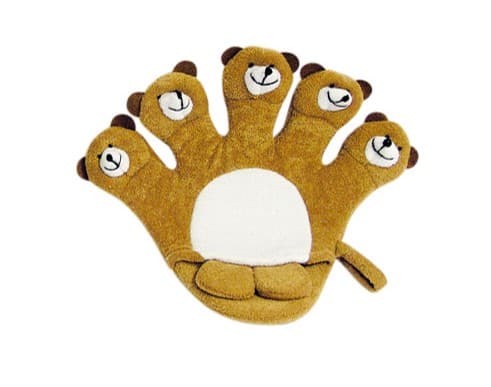 "Titania" დასაბანი ხელთათმანი, საბავშვო "დათუნია" 26 სმ დიამ.5111