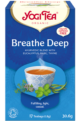 Yogi Tea ორგანული ჩაი ღრმა სუნთქვა 17 პაკეტი