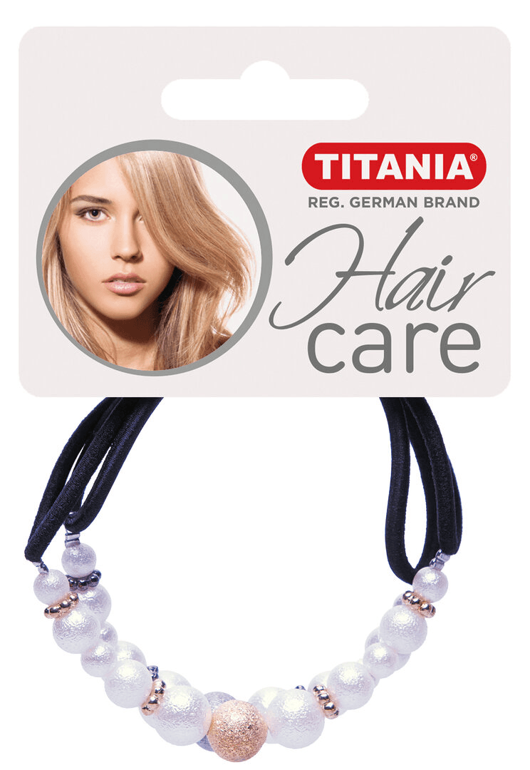 Titania თმის რეზინი, 2ც (დაზიანებული შეფუთვა)