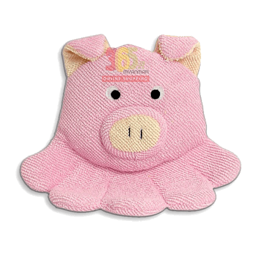 "Titania" დასაბანი ხელთათმანი, საბავშვო "გოჭი" 23 სმ დიამ. (დაზიანებული შეფუთვა)