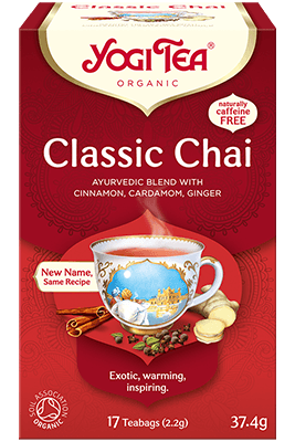 Yogi Tea ორგანული ჩაი კლასიკური 17 პაკეტი