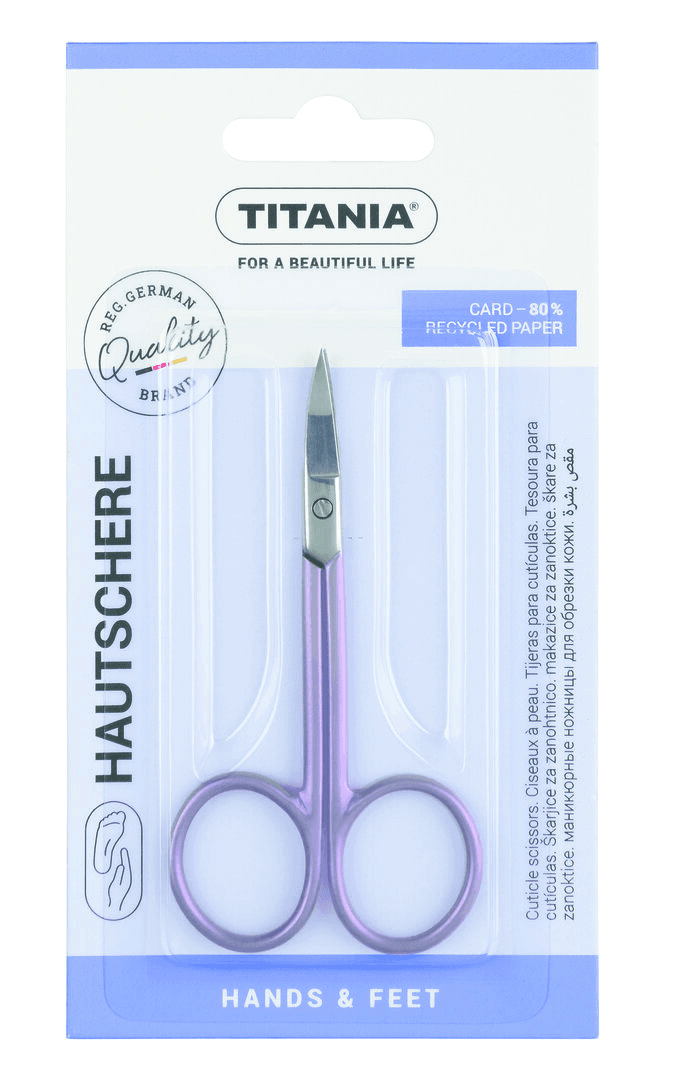 Titania - მაკრატელი ნუნის, იისფერი, უჟანგავი (დაზიანებული შეფუთვა)