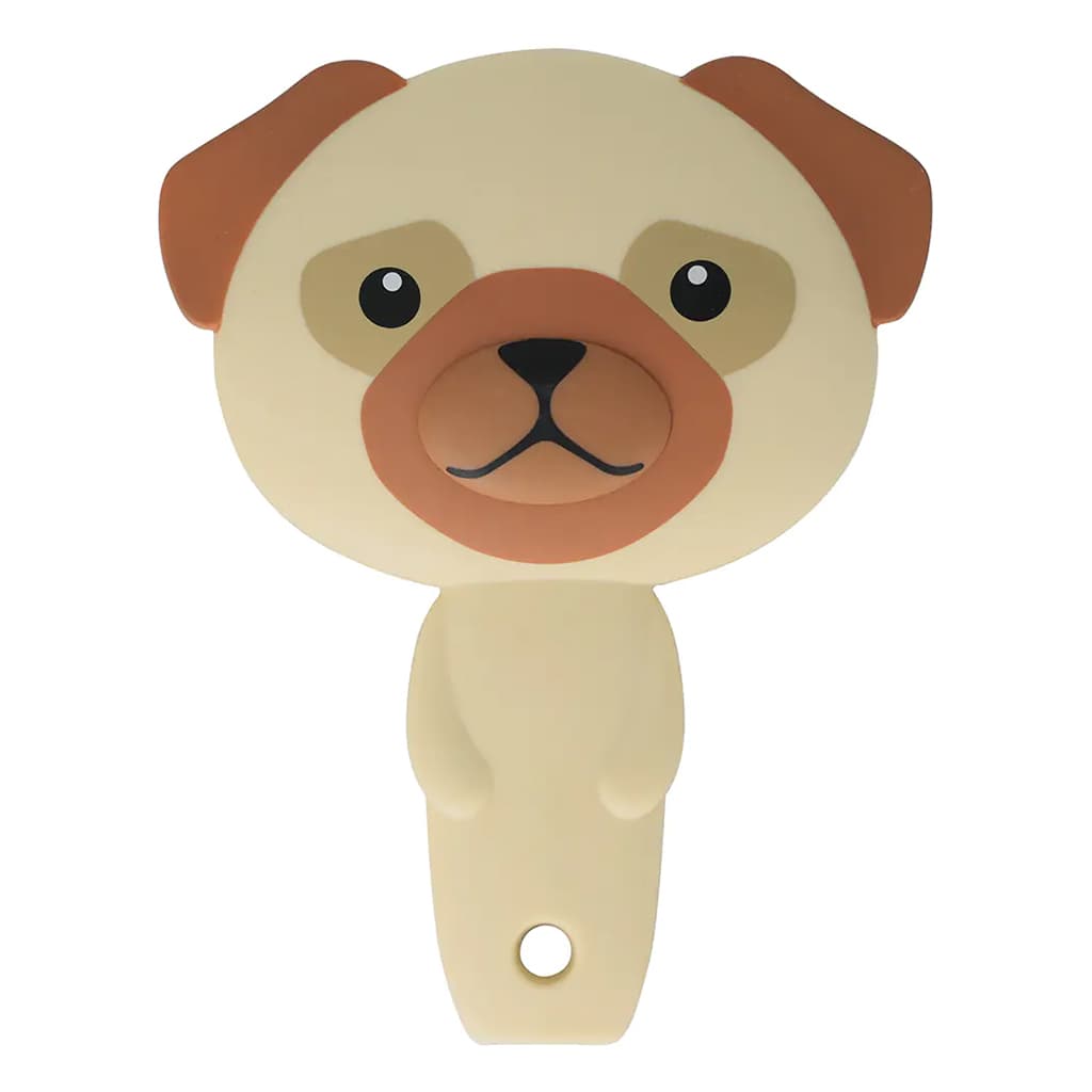 "Titania" - სავარცხელი საბავშვო, ძაღლის ფორმის, კრემისფერი, 15 სმ