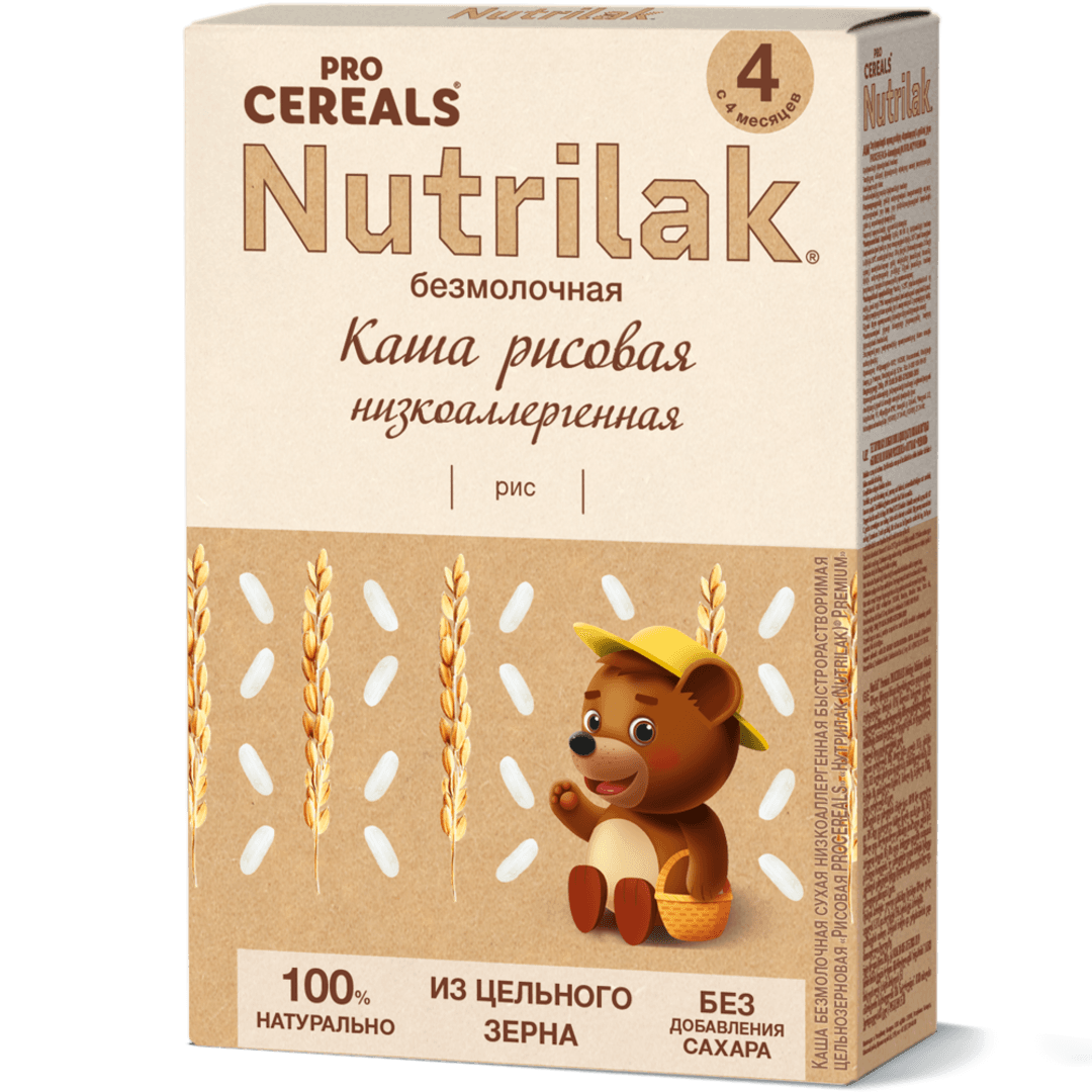 Nutrilak Premium ბრინჯის ურძეო ფაფა (4 თვიდან)