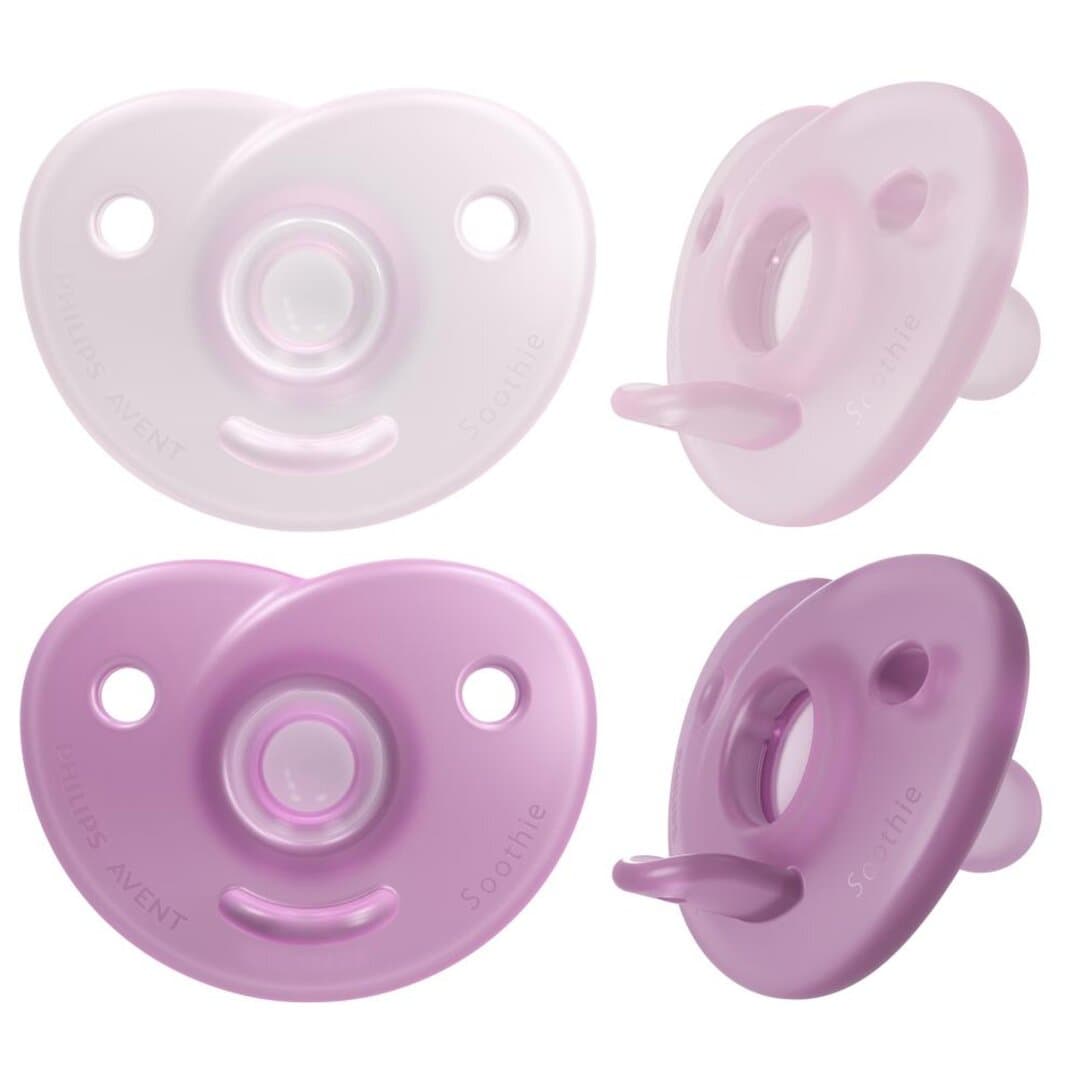 Avent SCF099/22 - სატყუარა სუზი, 0-6 თვე, სამედიცინო სილიკონის, გოგო, 2ც