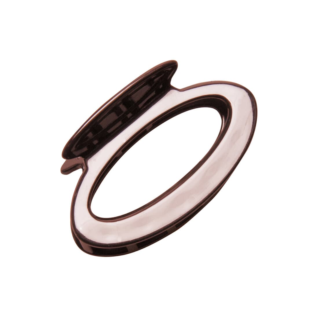 Titania თმის სამაგრი, 2ც, 6სმ, ყავისფერი