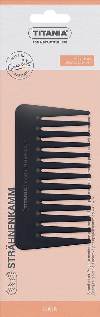 "Titania" სავარცხელი პლასტმასის