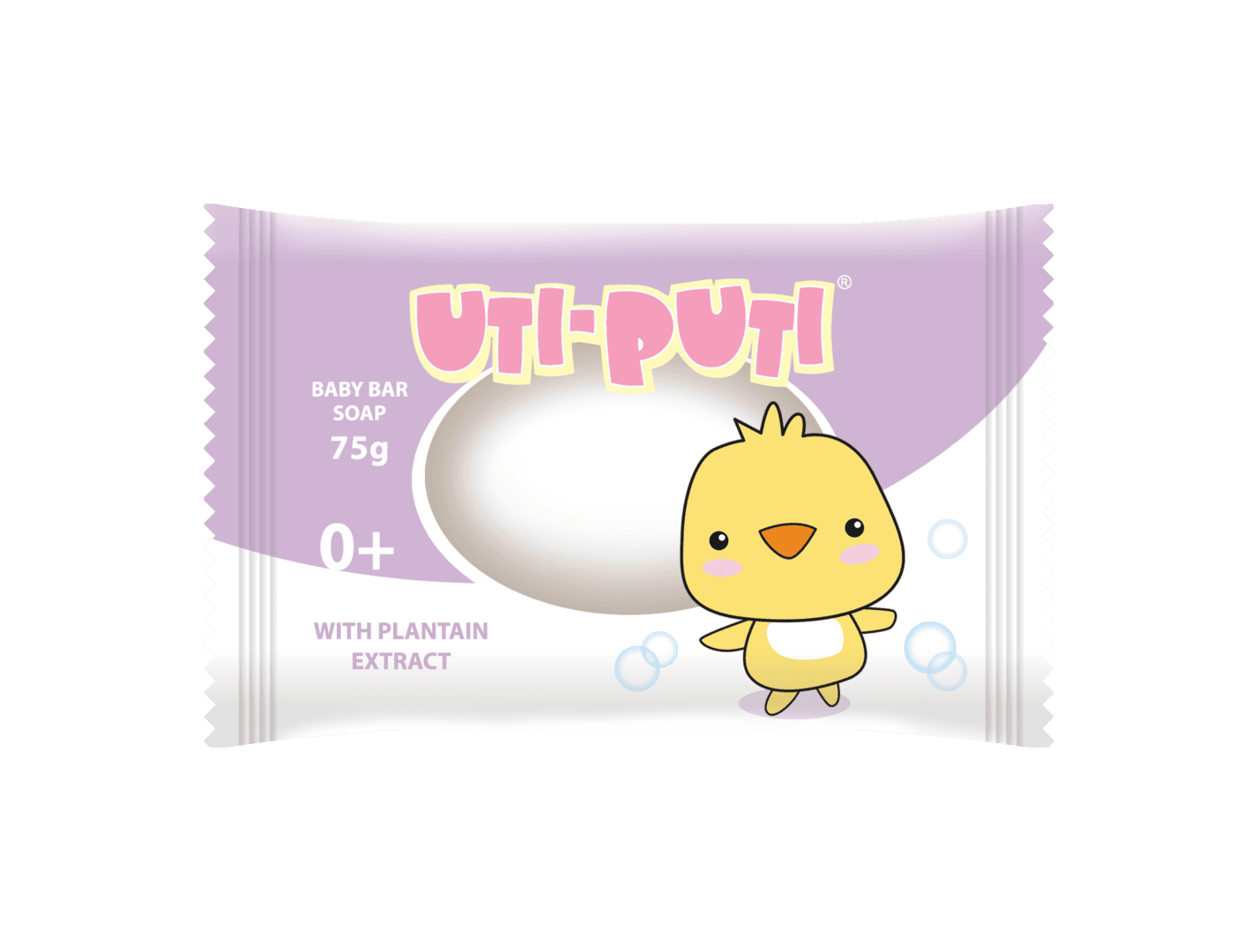 "უტი-პუტი" საპონი საბავშვო მრავალძარღვას ექსტრაქტით, 0 თვიდან 75გ