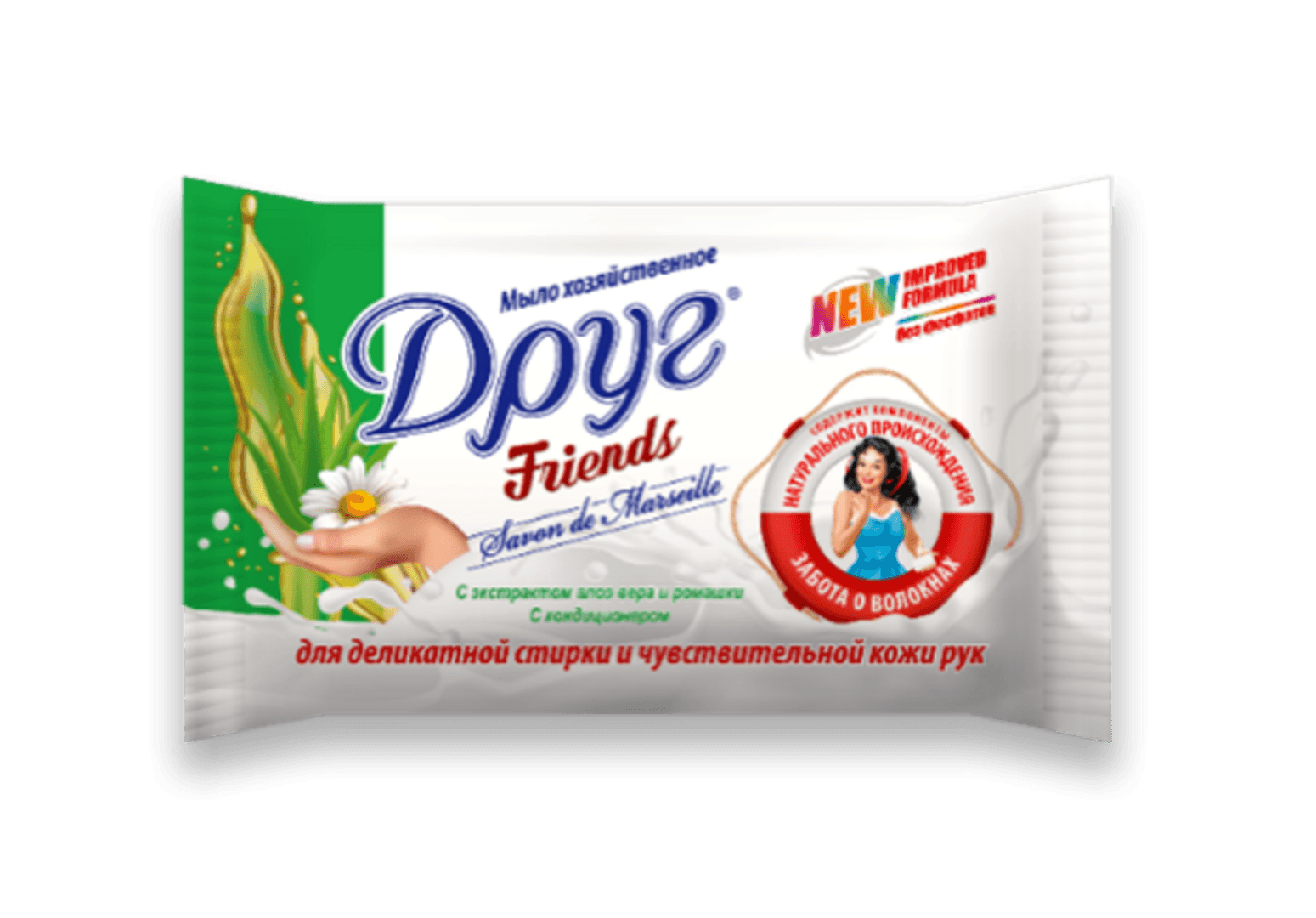 "ფრენდსი" სარეცხი საპონი დელიკატური 125გ