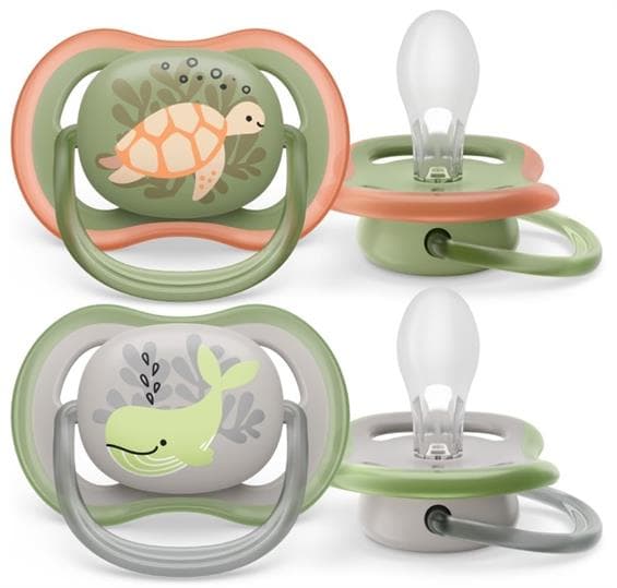 "Avent" SCF085/60 სატყუარა Ultra Air (კუ & ვეშაპი) 6-18 თვე. 2ც