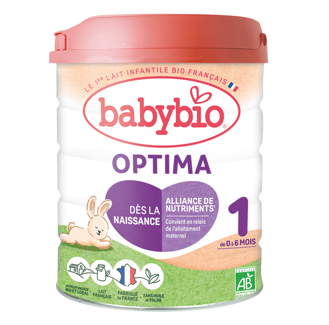 "Babybio" - OPTIMA 1 ადაპტირებული ნარევი, 0-6 თვ, 800 გრ.