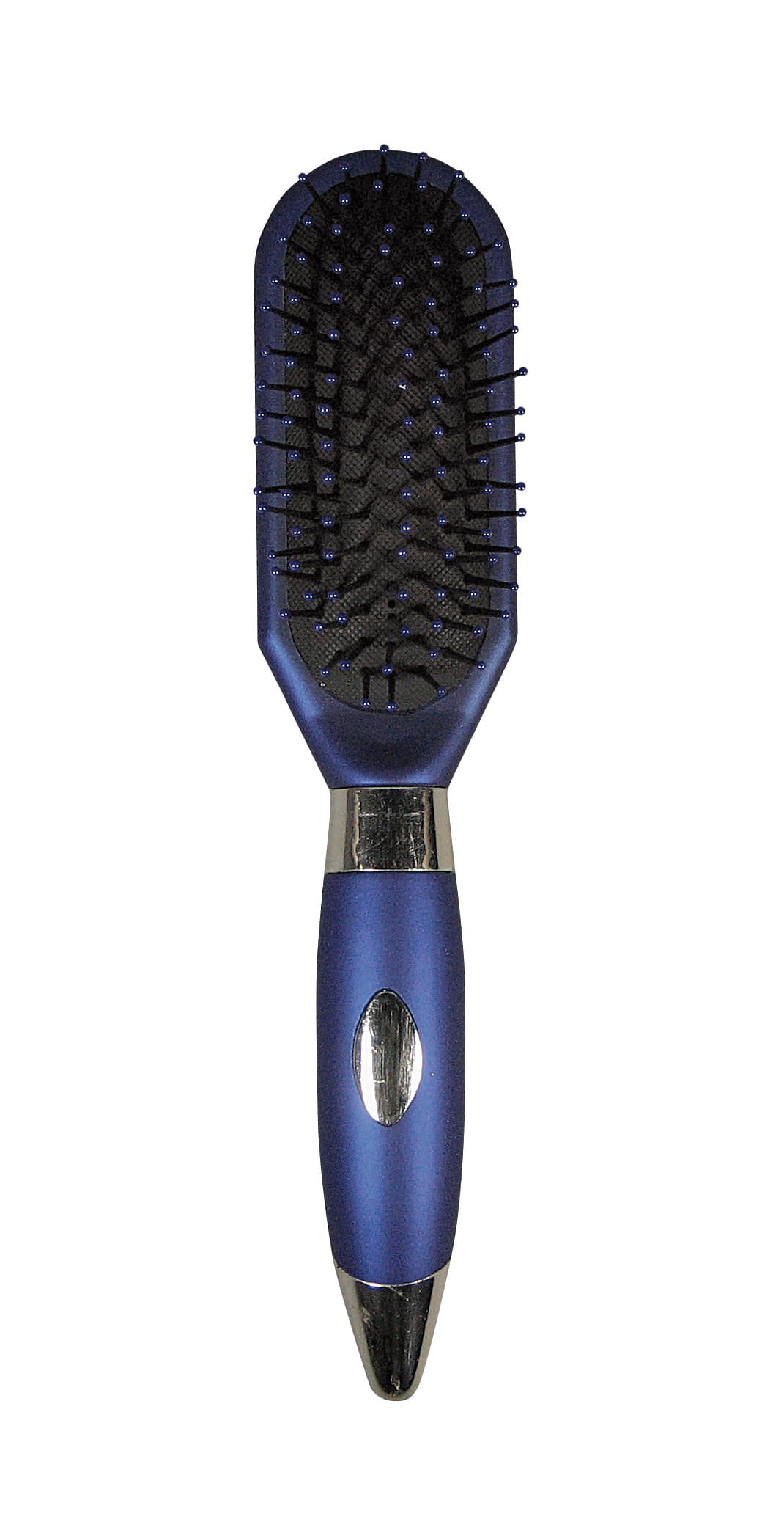 "Titania" თმის ჯაგრისი, ლურჯი-ვერცხ. მოგრძო 23,5 სმ