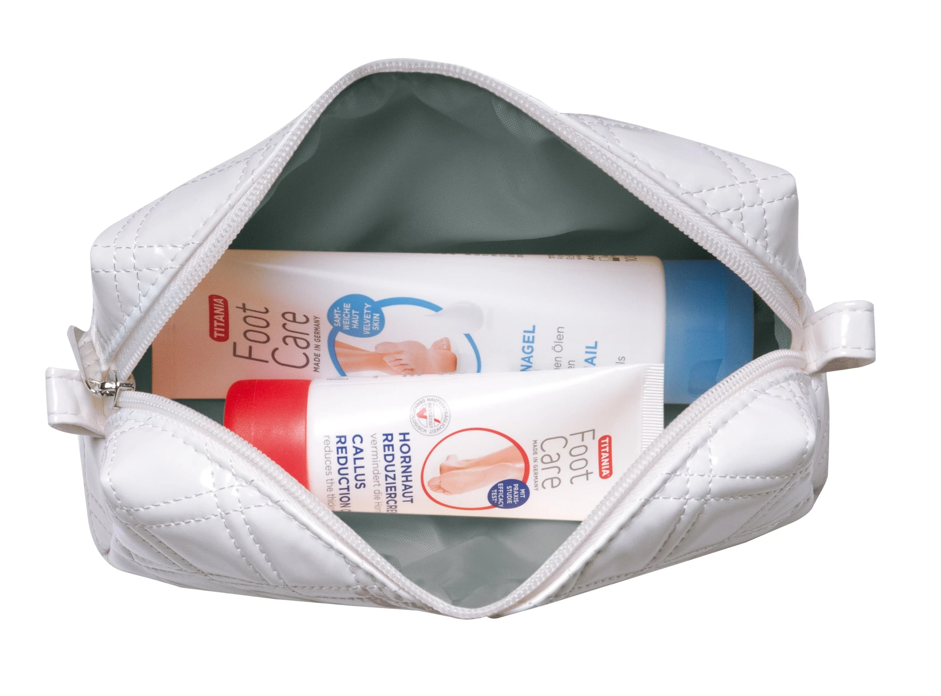 "Titania" კოსმეტიკის ჩანთა თეთრი