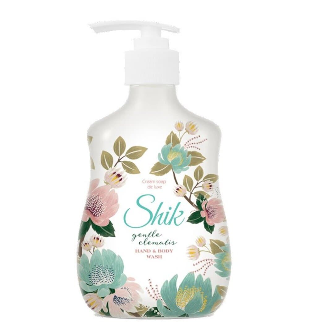 "შიკი" კრემ-საპონი თხევადი DELUX ხელის და ტანის, ნაზი კლემატისი 500გ
