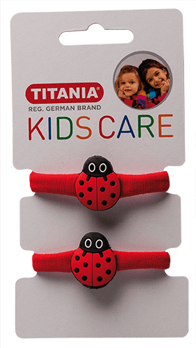 KIDS Titania თმის რეზინი „ჭიამაია“ 2 ც. (დაზიანებული შეფუთვა)