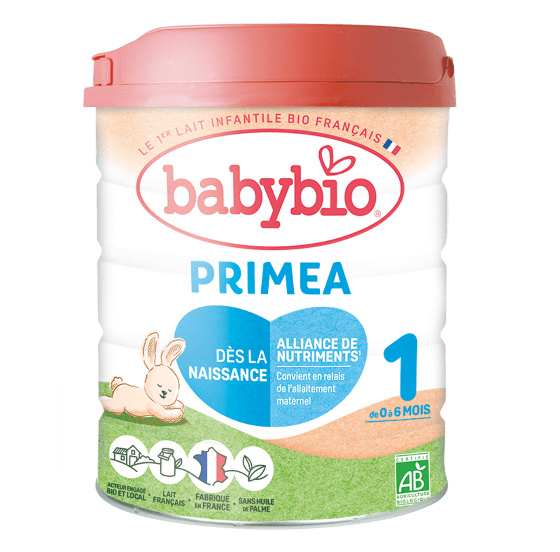"Babybio" - PRIMEA 1 ადაპტირებული ნარევი, 0-6 თვ, 800 გრ.
