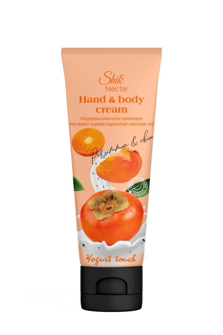 "შიკი" კრემი ხელის და ტანის Nectar ხურმა და ჩიას თესლი 75მლ