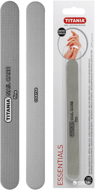 "Titania" ლითონის ქლიბი, უჟანგავი