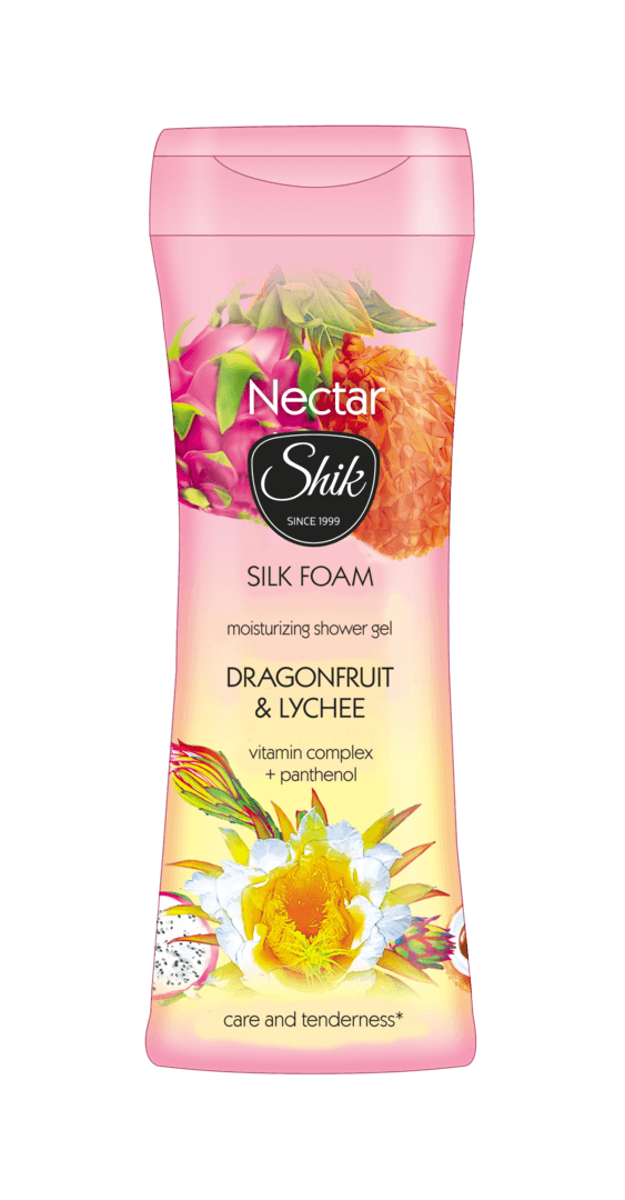 "შიკი" შხაპ-გელი დამატენიანებელი, პიტაჰაია და ლიჩი 250გ