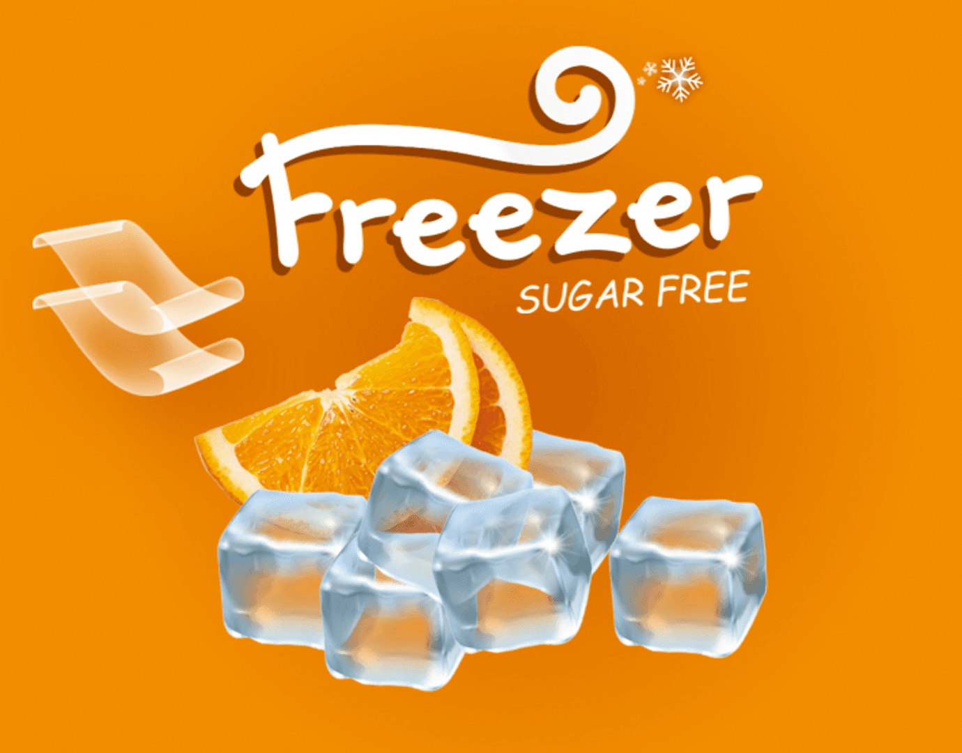Freezer მენთოლის ფირფიტები - ფორთოხალი (24 ცალი) (29.10.26)